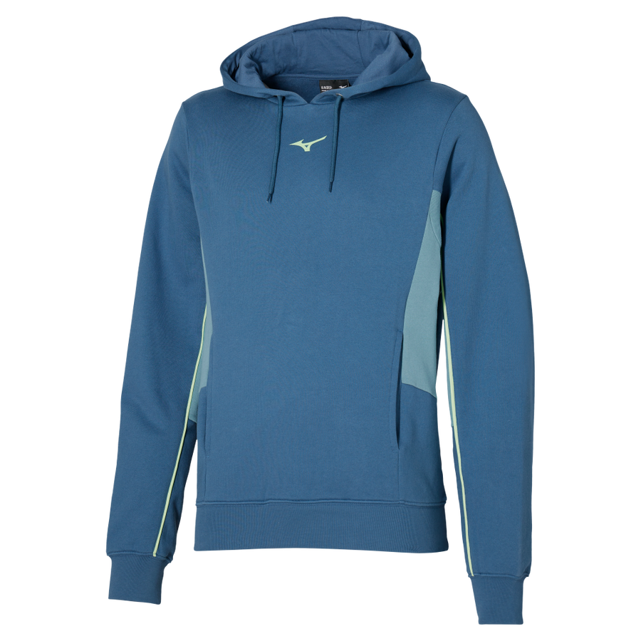 Mizuno ATHLETICS MIZUNO HOODY Vintage indigo